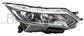 HEADLAMP RIGHT H7-ELECTRIC-WITH MOTOR-WITH DAY RUNNING LIGHT-LED