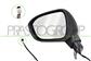 DOOR MIRROR LEFT-ELECTRIC-HEATED-PRIMED-WITH LAMP-WITH BLIS-CONVEX-9 PINS MOD. VISIA