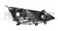 HEADLAMP LEFT H4 ELECTRIC-WITHOUT MOTOR