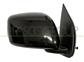 DOOR MIRROR RIGHT-MANUAL-BLACK-CONVEX-CHROME