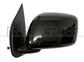 DOOR MIRROR LEFT-MANUAL-BLACK-CONVEX-CHROME