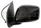 DOOR MIRROR LEFT-ELECTRIC-BLACK-CONVEX-CHROME-3 PINS