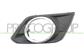 BUMPER GRILLE RIGHT-BLACK-WITH FOG LAMP HOLE-WITH CHROME FRAME