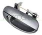 FRONT DOOR HANDLE RIGHT-OUTER-BLACK-WITH KEY HOLE