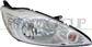 HEADLAMP RIGHT H4 ELECTRIC-WITH MOTOR