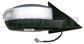 DOOR MIRROR RIGHT-ELECTRIC-HEATED-FOLDABLE-PRIMED-WITH LAMP-WITH AMBIENT LIGHT-CONVEX-CHROME