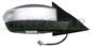 DOOR MIRROR RIGHT-ELECTRIC-HEATED-FOLDABLE-PRIMED-W/LAMP-W/MEMORY-WITH AMBIENT LIGHT-CONVEX-CHROME