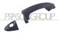FRONT DOOR HANDLE LEFT-OUTER-PRIMED-WITH KEY HOLE