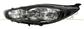 HEADLAMP LEFT H7+H15 ELECTRIC-WITH MOTOR-BLACK