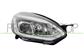 HEADLAMP RIGHT H7+H1 ELECTRIC-WITH MOTOR-WITH DAY RUNNING LIGHT-CHROME-LED