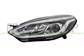 SCHEINWERFER LINKS-H7+H1-MIT LWR-MIT MOTOR-MIT TAGFAHRLICHT-VERCHROMT-LED