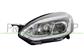 SCHEINWERFER LINKS-H7+H1-MIT LWR-MIT MOTOR-MIT TAGFAHRLICHT-VERCHROMT-LED
