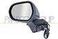 DOOR MIRROR LEFT-ELECTRIC-PRIMED-HEATED-WITH LAMP-CONVEX-6 PINS