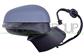 DOOR MIRROR RIGHT-ELECTRIC-PRIMED-HEATED-FOLDABLE-WITH LAMP-WITH AMBIENT LIGHT-WITH BLIS-CONVEX-12 PINS