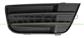 BUMPER GRILLE RIGHT-BLACK