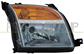 HEADLAMP LEFT H4 ELECTRIC-WITH MOTOR
