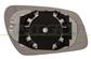 MIRROR GLASS BASE LEFT-HEATED-ASPHERICAL-CHROME