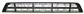 FRONT BUMPER GRILLE-CENTRE-BLACK