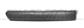 FRONT BUMPER GRILLE MOLDING LEFT-BLACK