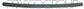REAR BUMPER MOLDING-CENTRE MOD. STATION WAGON