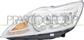 SCHEINWERFER LINKS-H1+H7-MIT LWR-MIT MOTOR-VERCHROMT