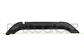 REAR BUMPER SPOILER-BLACK-TEXTURED FINISH-WITH PDC HOLES+SENSOR HOLDERS