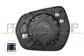 MIRROR GLASS BASE RIGHT-HEATED-BLIS-CONVEX