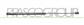 MOLLA A GAS DESTRA/SINISTRA PORTELLONE POSTERIORE - 460 N - L 570 mm - C 240 mm - Ø 18 mm - Ø 8 mm