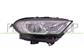 HEADLAMP RIGHT H1+H18 ELECTRIC-WITH MOTOR-WITH DAY RUNNING LIGHT-CHROME-LED