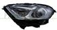 OPTICA IZQUIERDA H1+H18 ELECTRICA-CON MOTOR-CON LUZ DIURNA-CROMADA-LED