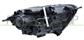 HEADLAMP LEFT H1+H18 ELECTRIC-WITH MOTOR-WITH DAY RUNNING LIGHT-CHROME-LED