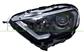 HEADLAMP LEFT H1+H18 ELECTRIC-WITH MOTOR-WITH DAY RUNNING LIGHT-BLACK-LED