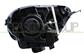 HEADLAMP LEFT H1+H18 ELECTRIC-WITH MOTOR-WITH DAY RUNNING LIGHT-BLACK-LED