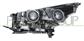 OPTICA DERECHA H7+H15 ELECTRICA-CON MOTOR