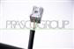 DOOR MIRROR LEFT-MANUAL BLACK-WITH LAMP-CONVEX-CHROME