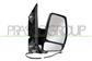 DOOR MIRROR RIGHT-ELECTRIC-BLACK-HEATED-WITH LAMP-CONVEX-CHROME