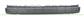 REAR BUMPER-CENTRE-BLACK-TEXTURED FINISH-WITH CUTTING MARKS FOR PDC