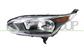 HEADLAMP LEFT H7+H15 ELECTRIC-WITH MOTOR-BLACK-AMBER INDICATOR
