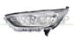PHARE GAUCHE H7+H15-ELECTRIQUE-AVEC MOTEUR-CHROME'-MONTAGE VALEO