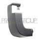 REAR BUMPER END CUP LEFT-BLACK