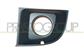 BUMPER GRILLE LEFT-BLACK-WITH FOG LAMP HOLES