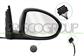 DOOR MIRROR RIGHT-ELECTRIC-PRIMED-HEATED-WITH SENSOR-CONVEX-7 PINS
