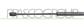 TAILGATE GAS SPRING RIGHT/LEFT - 680 N - L 555 mm - S 180 mm - Ø 18 mm - Ø 8 mm