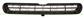 BUMPER GRILLE-UPPER-BLACK-WITH FRAME MOD. POP/POPSTAR/EASY/LOUNGE