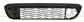 BUMPER GRILLE-LOWER-BLACK-WITH FRAME MOD. POP/POPSTAR/EASY/LOUNGE