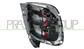 TAIL LAMP RIGHT-WITHOUT BULB HOLDER-CHROME EDGE