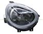 HEADLAMP RIGHT H4 ELECTRIC-WITHOUT MOTOR-BLACK