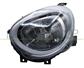 HEADLAMP LEFT H4 ELECTRIC-WITHOUT MOTOR-BLACK