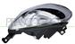 HEADLAMP LEFT H4 ELECTRIC-WITHOUT MOTOR-BLACK