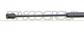 TAILGATE GAS SPRING RIGHT/LEFT - 480 N - L 451 mm - S 162 mm - Ø 18 mm - Ø 8 mm